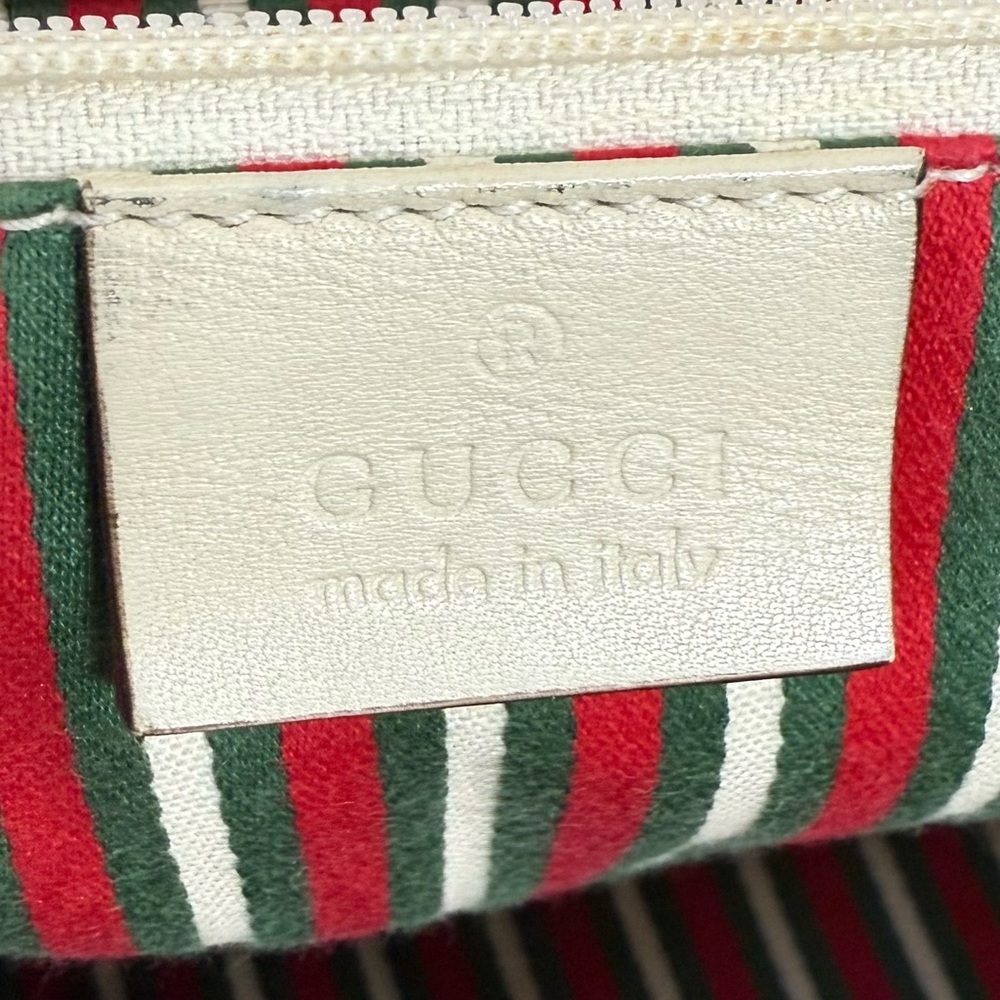 Gucci | GG Canvas New Brit Tote Bag | Beige/Brown - Picture 9 of 16